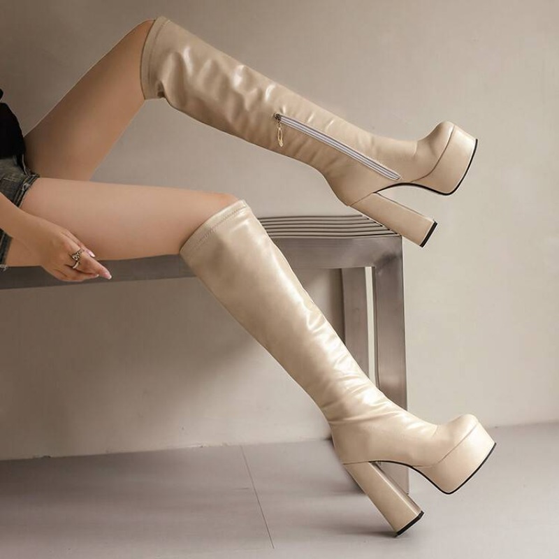 Zip Up Boots Short - Осенне-зимние новые стильные модные непромокаемые женские