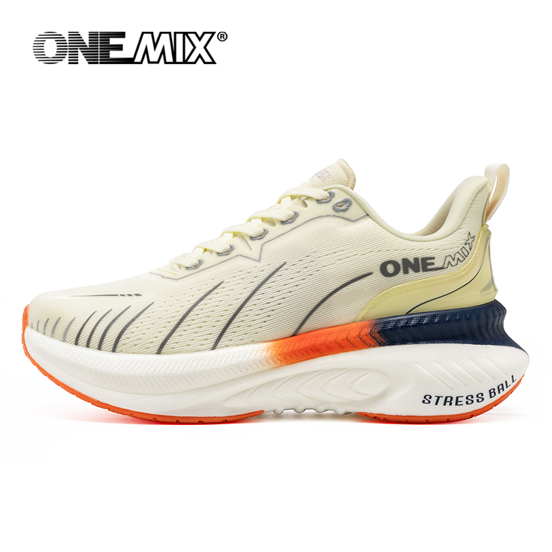 Women Shoes Qc - ONEMIX белые дорожные кроссовки для мужчин