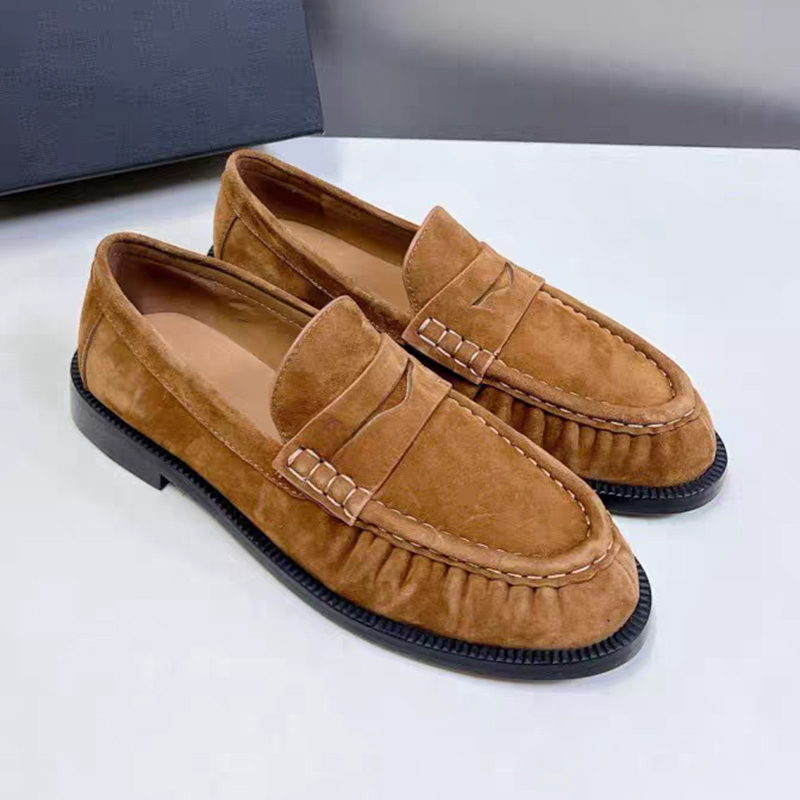 Women'S Shoes Quality - Новые женские лоферы с круглым носком,