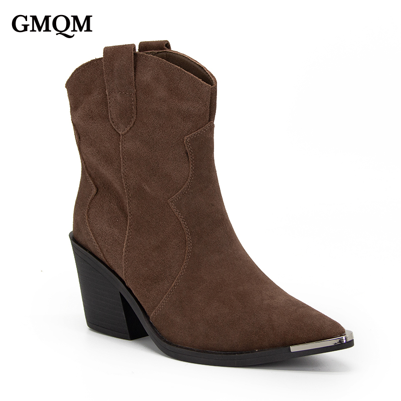 Western Cowgirl Boot - GMQM 2025: женские удобные ботильоны до