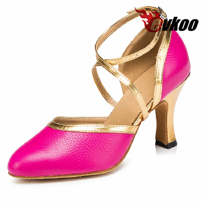 Women Shoes Size 4 In Cm - Женские туфли для бальных танцев Evkoodance,