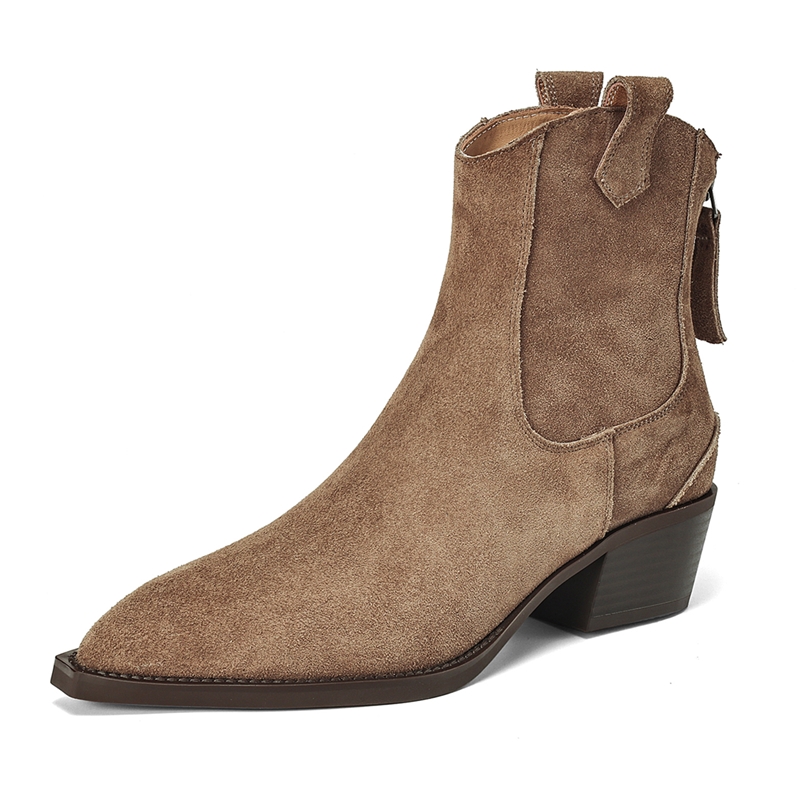 Western Cowgirl Boot - Женские ботильоны AIYUQI 2026: Новые ковбойские