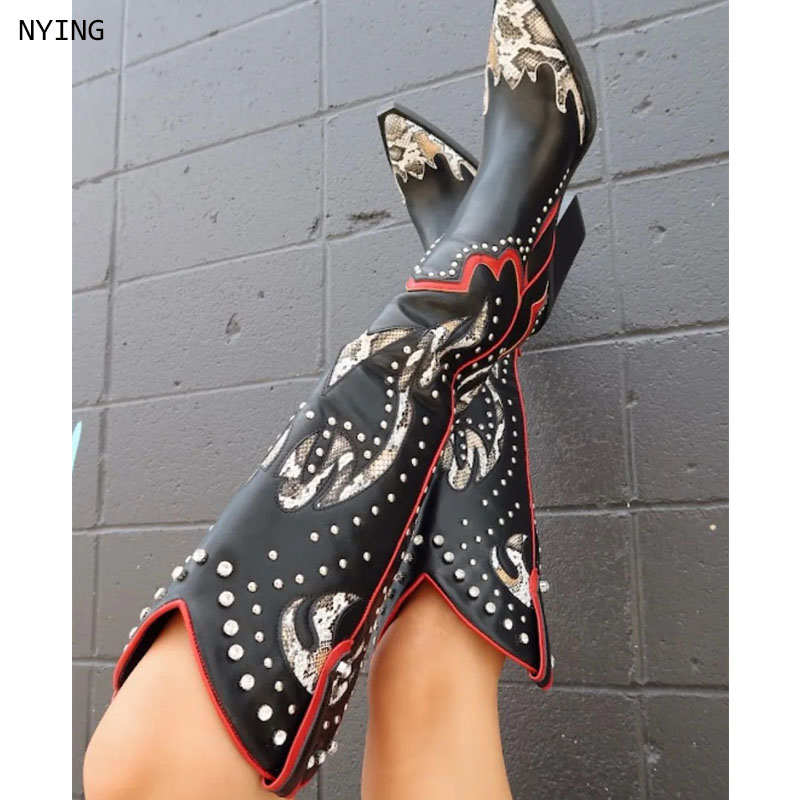 Western Cowgirl Boot - 2025 г., женские сапоги до колена