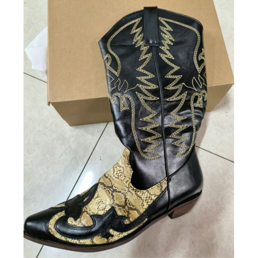 Western Cowgirl Boot - Вышитые ковбойские сапоги в западном стиле,