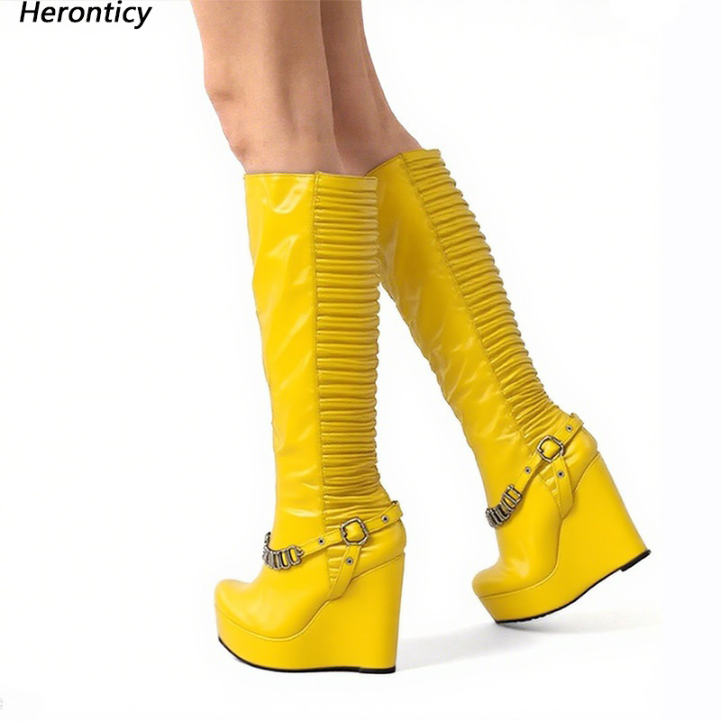 Zip Up Boots Short - Heronticy/женские зимние сапоги ручной работы на