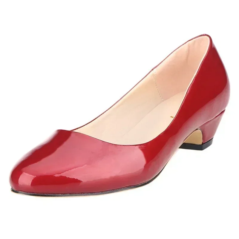 Women Shoes Wedges - Женские туфли-лодочки на танкетке, осеннее повседневное