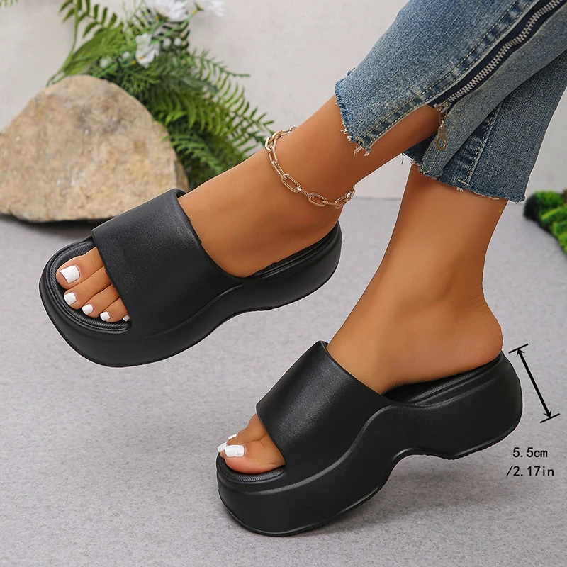 Женские тапочки на массивной п – обзор и цена Women Shoes Wedges