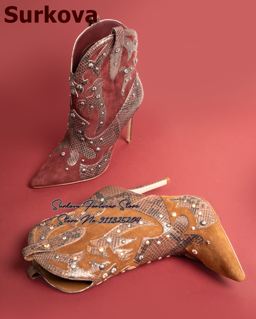 Винтажные ковбойские ботильоны – обзор и цена Western Cowgirl Boot