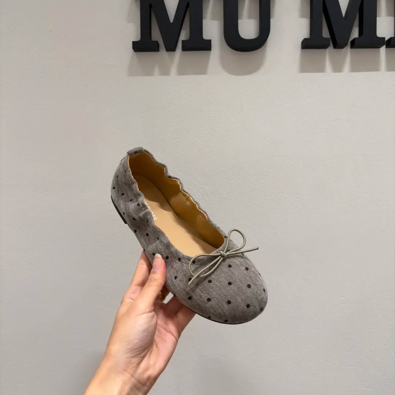 Женские балетки в горошек, без – обзор и цена Women'S Shoes Round Toe
