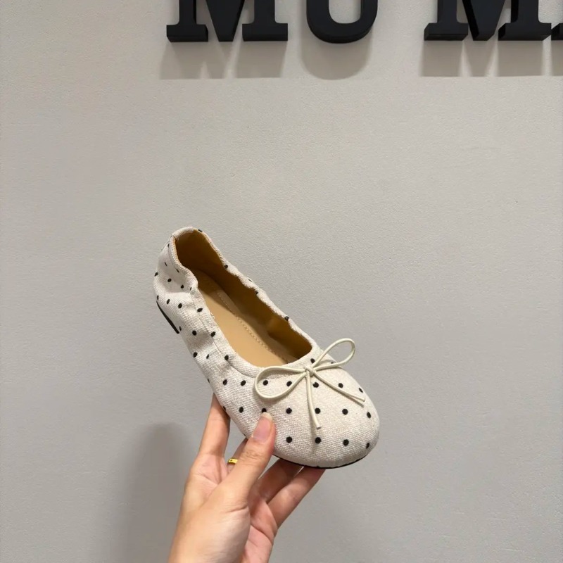 Женские балетки в горошек, без – обзор и цена Women'S Shoes Round Toe