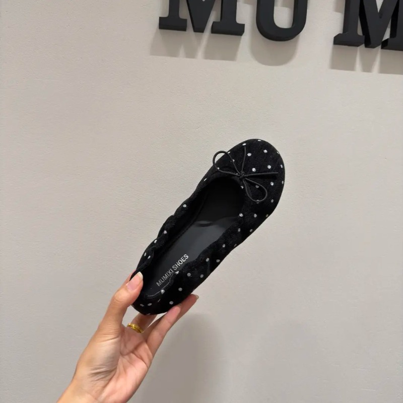 Женские балетки в горошек, без – обзор и цена Women'S Shoes Round Toe
