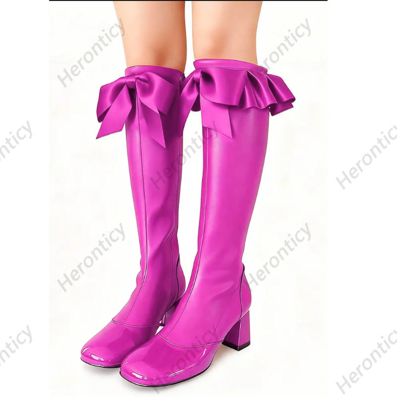 Черные кожаные сапоги до колен – обзор и цена Zip Up Boots Short