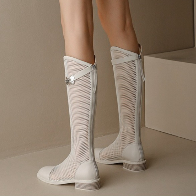 Женские летние сапоги до колен – обзор и цена High Knee Heel Boots