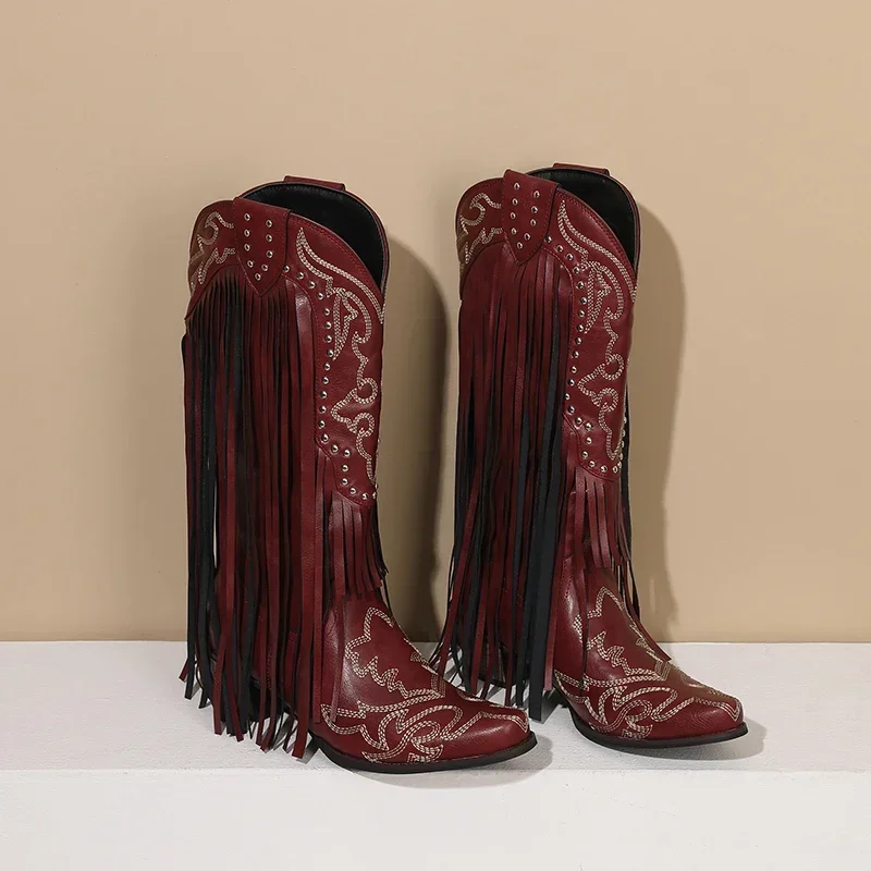 Женские сапоги до середины икр – обзор и цена Western Cowgirl Boot