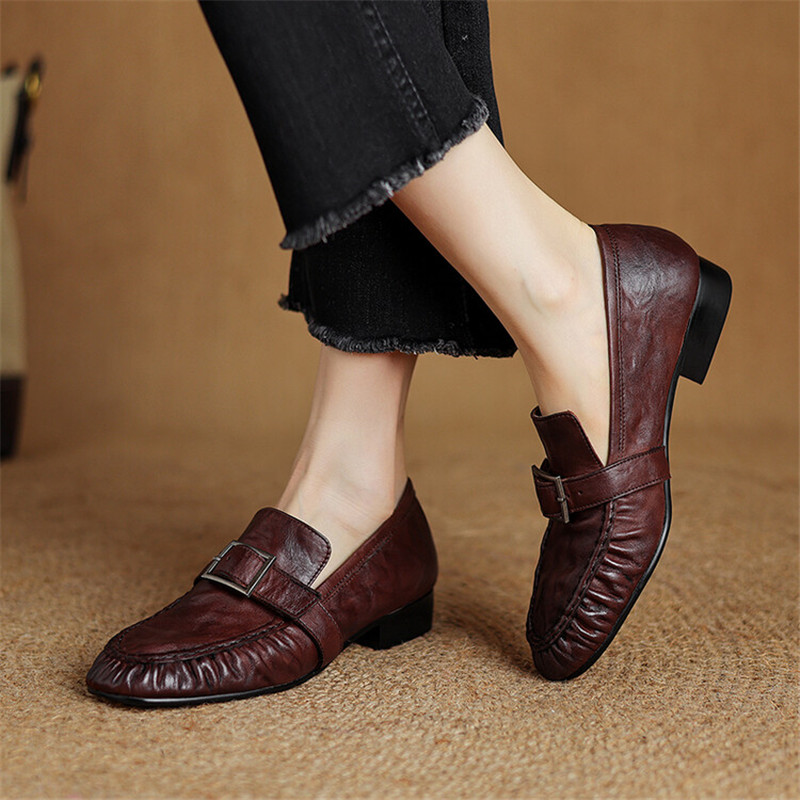 Женские Плиссированные туфли-л – обзор и цена Women'S Shoes Round Toe