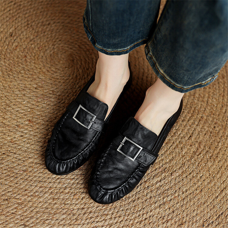 Женские Плиссированные туфли-л – обзор и цена Women'S Shoes Round Toe