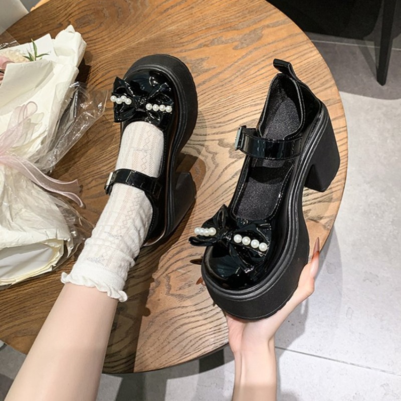Туфли Лолита 2026: Черные туфл – обзор и цена Women'S Shoes Round Toe