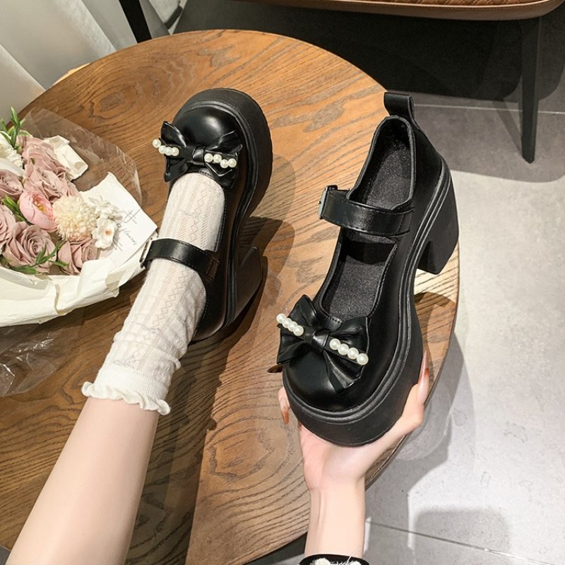 Туфли Лолита 2026: Черные туфл – обзор и цена Women'S Shoes Round Toe
