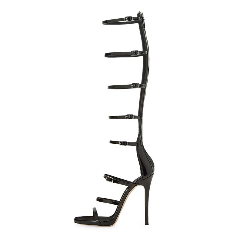 Летние женские ботинки-сапоги  – обзор и цена High Knee Heel Boots