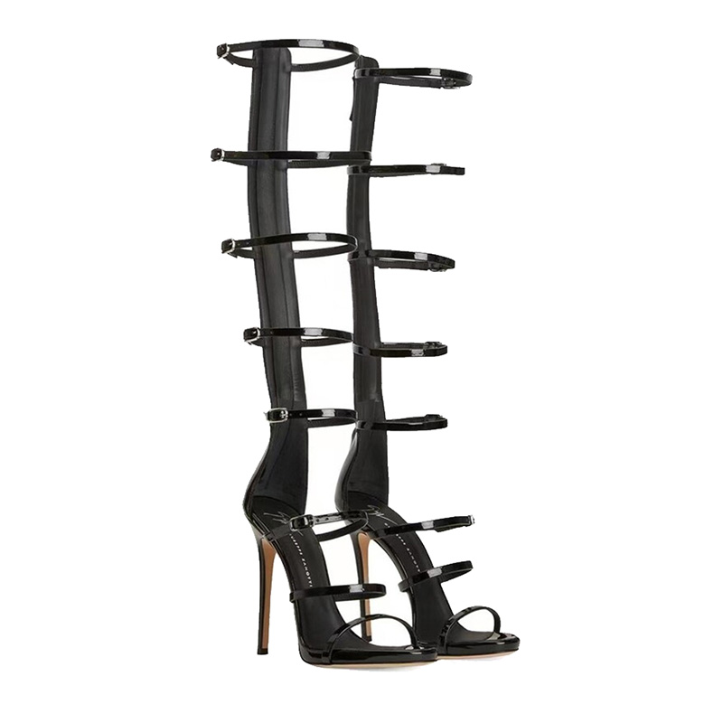 Летние женские ботинки-сапоги  – обзор и цена High Knee Heel Boots