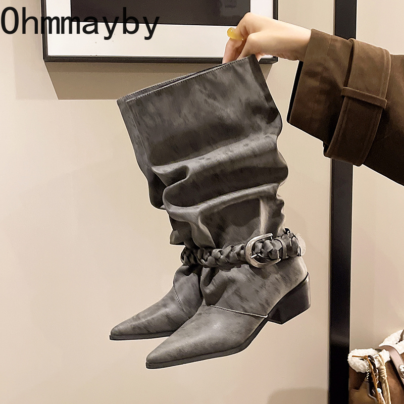 Винтажные женские сапоги до ко – обзор и цена High Knee Heel Boots