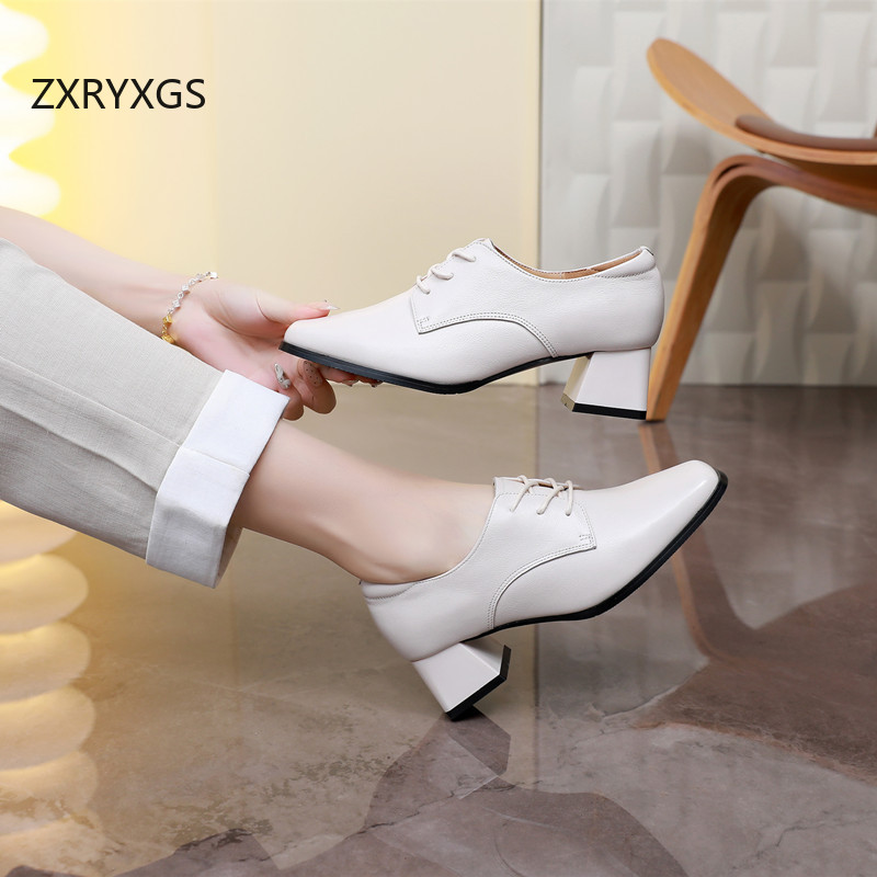 ZXRYXGS 2025 Верх из воловьей  – обзор и цена Women Shoes Size 4 In Cm