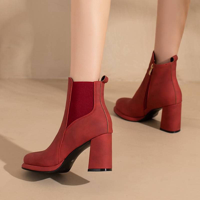 Женские короткие сапоги REAVE  – обзор и цена Zip Up Boots Short