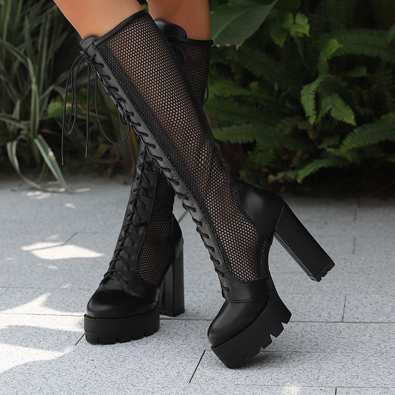 ORCHA LISA Сексуальные женские – обзор и цена High Knee Heel Boots