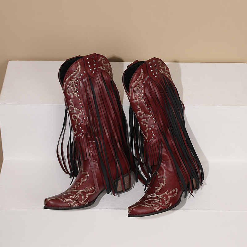 Ковбойские Сапоги до середины  – обзор и цена Western Cowgirl Boot