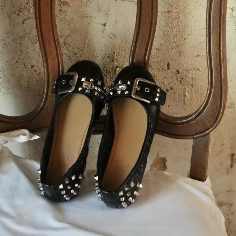 Женские кожаные туфли Мэри Дже – обзор и цена Women'S Shoes Round Toe