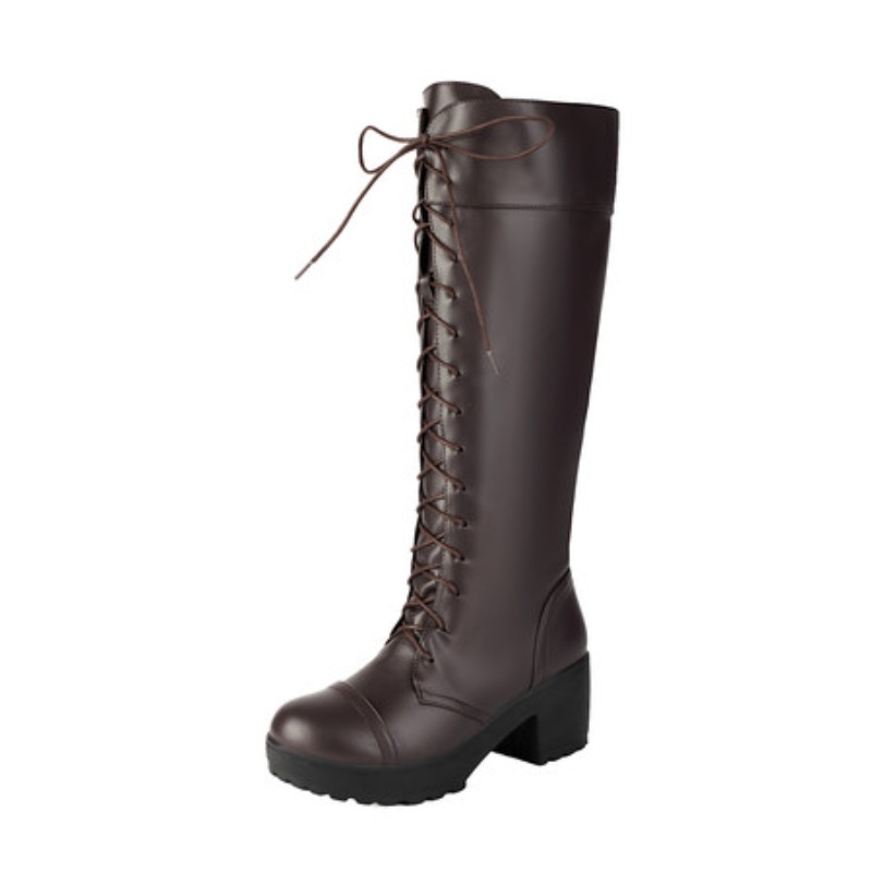 Женские армейские ботинки до к – обзор и цена High Knee Heel Boots