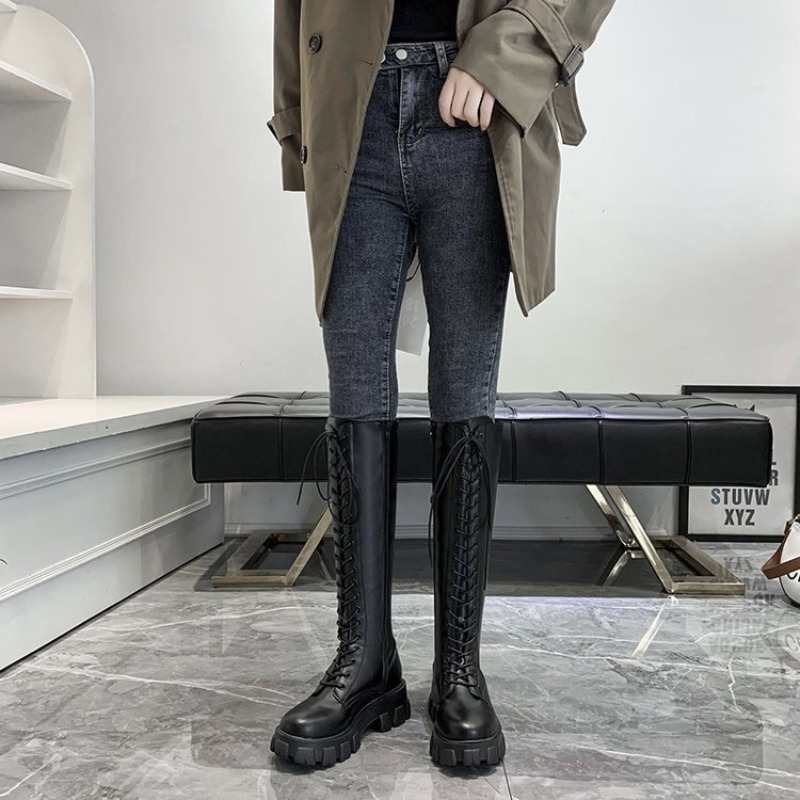 Женские высокие ботинки до кол – обзор и цена High Knee Heel Boots